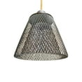 thumbnail image 3 of Lámpara colgante de hierro, cubierta de luz, cubierta de lámpara, accesorio de iluminación para cocina, mesita de noche, baño, Hotel, sala de estar trapezoide negro, 3 of 8