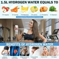 thumbnail image 3 of Baole New Hydrogen Water Bottle, Hydrogen Water Generator with Advanced Technology, Portable Rechargeable aquahealth Hydrogen Water for Office, Daily Drinking and Gifts., 3 of 6