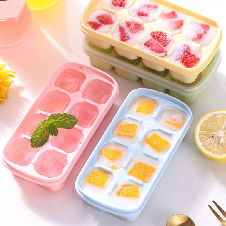 4 Grids Wine Ice Blocks Large Ice Cube Mould Ice Maker Mold Square