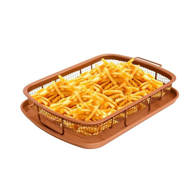 Gotham Steel Nonstick 12.5' x 9.5" Crisper Tray Piece Set