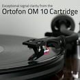 thumbnail image 2 of Fluance RT82 Reference High Fidelity Vinyl Turntable Record Player with Ortofon OM 10 Cartridge, Speed Control Motor, Record Weight, 3 in 1 Stylus and Record Cleaning Vinyl Accessory Kit, 2 of 8