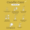 thumbnail image 5 of Mainstays Paraffin Wax 10" Twist Taper Candle, Unscented, Orange, 5 of 6