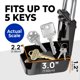 thumbnail image 4 of Lion Locks 1500 Caja De Seguridad Para Almacenamiento De Llaves, Configura Tu Propio Código De Bloqueo, Soporte Portátil Para Llaves, A Prueba De Herrumbre, Seguro Para Llaves Al Aire Libre, Caja Fuer, 4 of 9