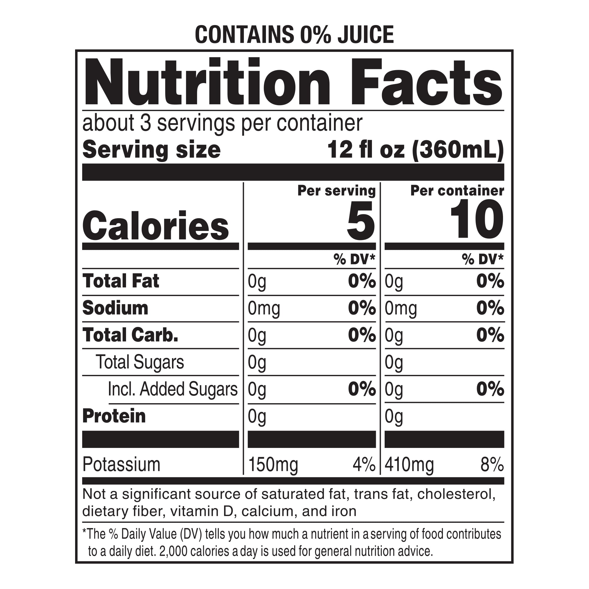 Clear American Red, White, and Blue Pop Flavored Sparkling Water, 33.8 fl oz Bottle