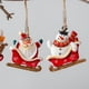 thumbnail image 5 of Christmas Retro Figurines Ornament Santa Claus Snowman Sleigh Tree Resin Decoration for Fairy Garden Doll House Home Decor, 5 of 5