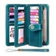 thumbnail image 2 of Women'S Wallet Genuine Leather Rfid Blocking Large Capacity Trifold Ladies Wallet(), 2 of 6