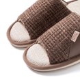 thumbnail image 3 of Zapatos Casa Caseros Caseras Mujeres Hombres Deslizados para Interiores, 3 of 8