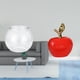 thumbnail image 2 of Acuario de escritorio,Pecera pequeña transparente,pecera,jarrón,mesa,Estatua,Escultura de fruta artificial,estatua y artesanía,Colección de figuras de cerámica para decoración del hogar, 2 of 8