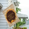 thumbnail image 2 of America Forever Grateful Blessed House Flag 28 x 40 Inch Outdoor Yard Decorative Seasonal Fall Leaves Apple Autumn Wreath Thanksgiving Pumpkin Flag, 2 of 4