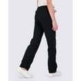 thumbnail image 4 of 3 Pack: Girls' Fleece Open Bottom Soft Athletic Performance Casual Sweatpants(Ages 7-16), 4 of 6