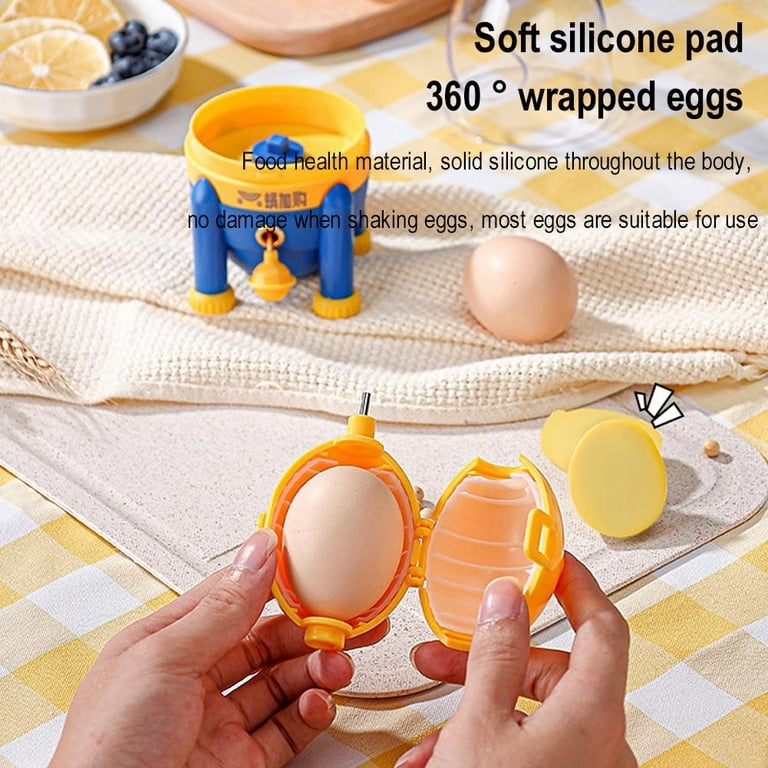 Egg Yolk Shaker Gadget Manual Mixing Golden Whisk Eggs Spin Mixer Stiring  Puller