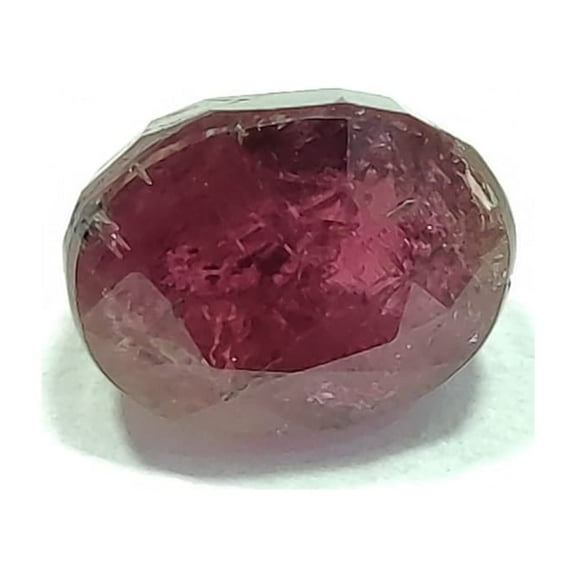 5.20 Carat Untreated Natural Pink Tourmaline Oval Cut Loose Gemstone