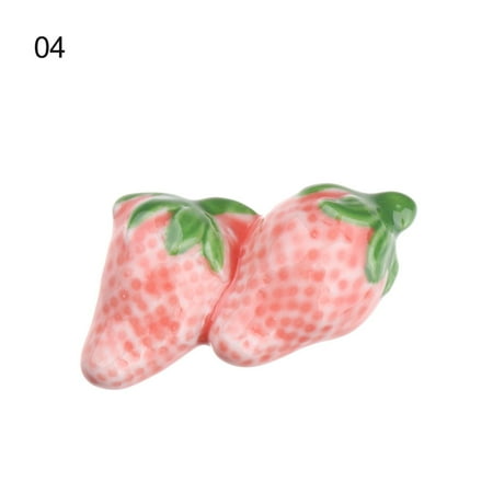 

Creative Strawberry Home Hotel Spoon Fork Rest Cutlery Stand Tableware Ornaments Chopsticks Holder Ceramic 04