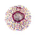 Betty Dain Fashionista Collection Mold Resistant Lined Shower Cap, Deco Dots, 2.8 Ounce - image 3 of 6