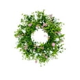 thumbnail image 2 of BiFandian 18 Inch Spring Summer Flower Wreath, Artificial Colored Floral Wreath for Wall Window Door, Easter Decoration Wedding Decor, 45cm Seasonal Wreath, 2 of 7