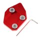 thumbnail image 1 of Almohadilla de soporte lateral Zulema CBR600RR 2007-2012 rojo, 1 of 7