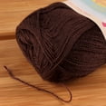 thumbnail image 3 of JubileeYarn Delightfully Fine Yarn - Lace Weight Bamboo - 50g/Skein - Dark Brown - 8 Skeins, 3 of 7