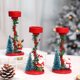 thumbnail image 2 of Elegante candelabro de árbol de Navidad de estilo europeo, decoración festiva de espuma para el hogar para fiestas navideñas, decoraciones e ideas navideñas, 2 of 4