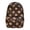 Brown, variant on Cute Capybara Print Backpack For Teens Large Capacity Water Resistant Nylon School Bookbag