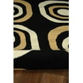 thumbnail image 5 of Linon Home Décor Capri Area Rug Collection, Black and Beige, 4.25' x 7.25', 5 of 5
