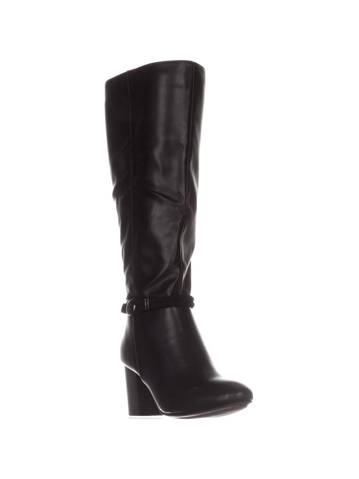 Womens KS35 Galee WideCalf Dress Boots, Black