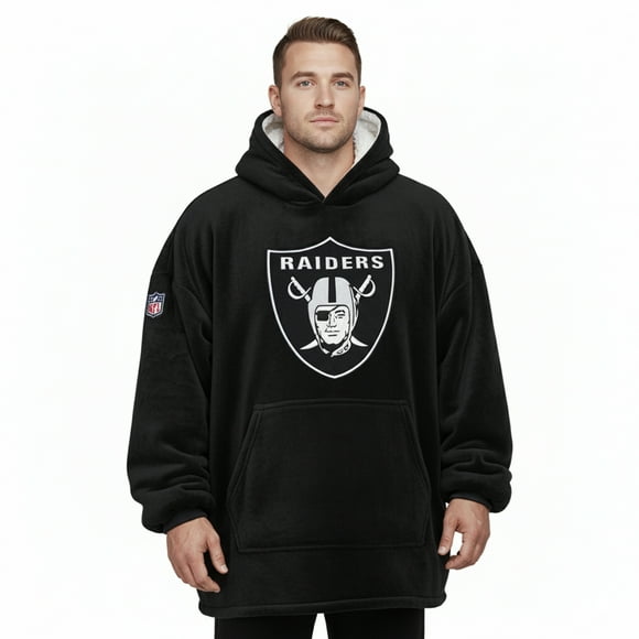 Poncho NFL unisex reversible las Vegas Raiders 100% oficial