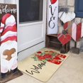 thumbnail image 5 of Valentines Day Door Mat,Floral Mason Jar Love Heart Valentines Indoor Outdoor Non-Slip Doormat,Entryway Front Porch Valentine''s Day Welcome Mat for Entrance Decor,30" x 17", 5 of 6