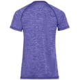 thumbnail image 2 of Holloway Sportswear XL Womens Electrify 2.0 Short Sleeve Tee Purple Heather 222722, 2 of 4
