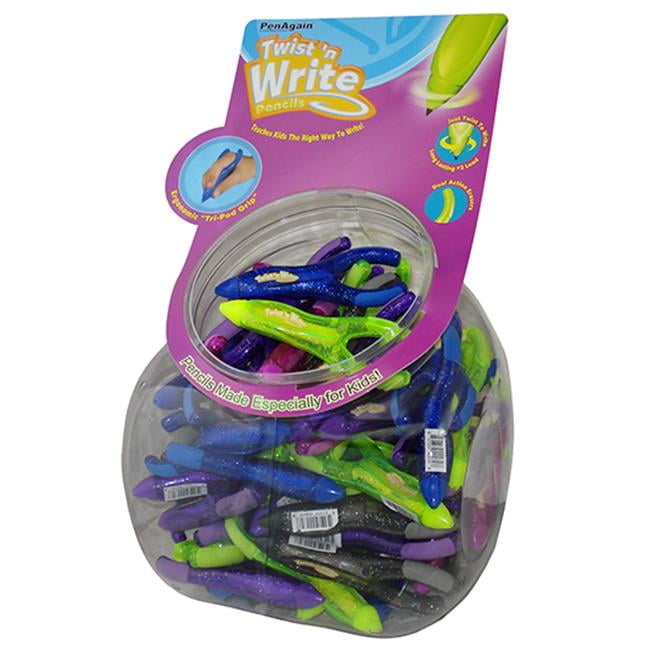 PenAgain Twist 'n Write Pencils, Tub of 48