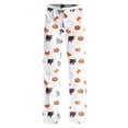 thumbnail image 4 of Bexdxz Halloween Pajama Pants Women Cute Funny Pumpkin Print Pajamas Casual Elastic Waist Pants Fall Pajamas Orange#3 XL, 4 of 9
