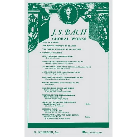 The Christmas Oratorio for Chorus, Soli and Orchestra