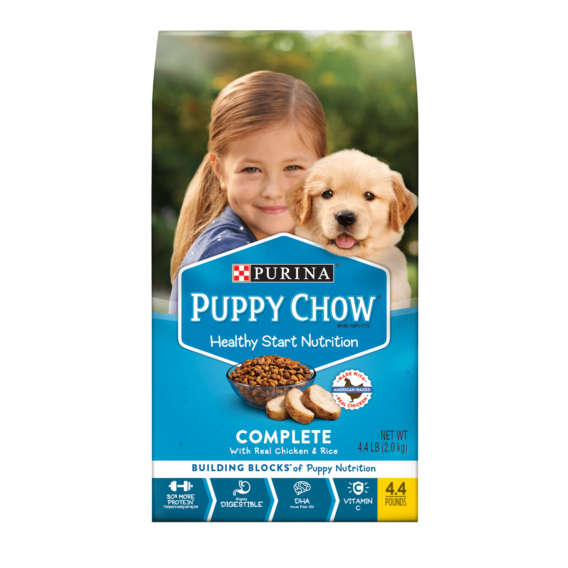 Purina Puppy Chow High Protein Dry Puppy Food, Complete With Real