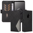 thumbnail image 1 of Compatible with Samsung Galaxy S9 Plus PU Leather Wallet Case with Card Holder Magnetic Closure Cover, 1 of 5