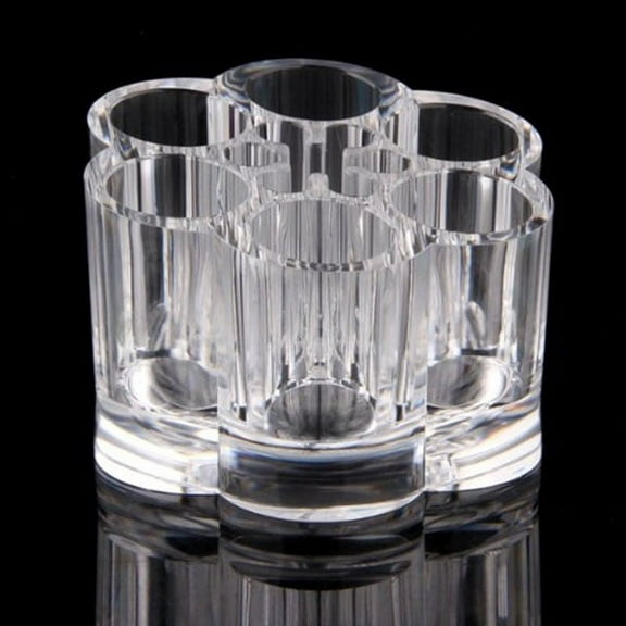 FELTECHELECTR 1Set Clear Organizer Transparent Acrylic Makeup Holder for Small Storage Containers