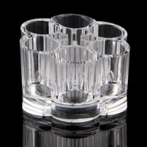 FELTECHELECTR 1Set Clear Organizer Transparent Acrylic Makeup Holder for Small Storage Containers