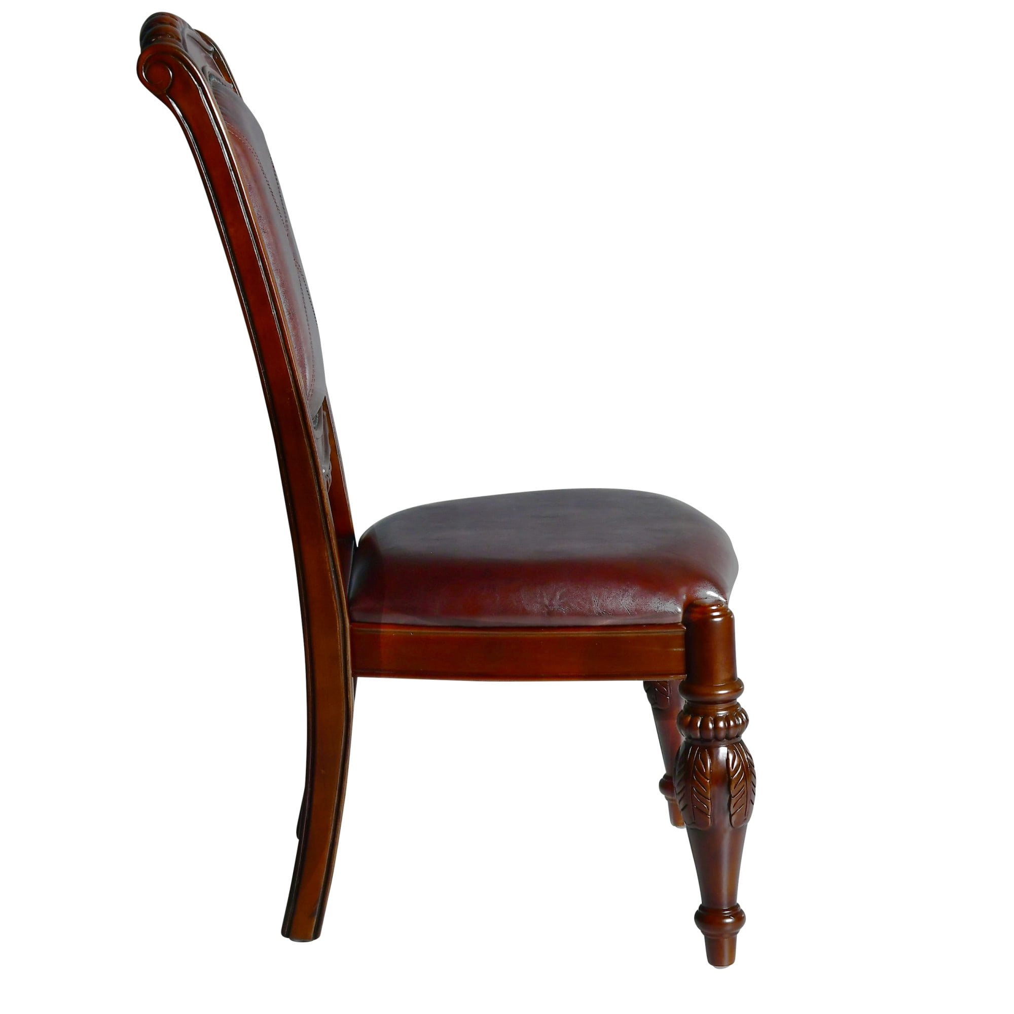 Steve Silver Antoinette Dining Arm Chairs, Set of 2, Cherry