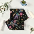 thumbnail image 6 of 3 Piece Bath Towel Set, Soft Bathroom Towels Beautiful Hummingbirds Exotic Flowers Towels Fashion Print Quality Towels (Set of 3, 1 Bath Towel, 1 Hand Towel & 1 Washcloth) Washcloth Gift, 6 of 7
