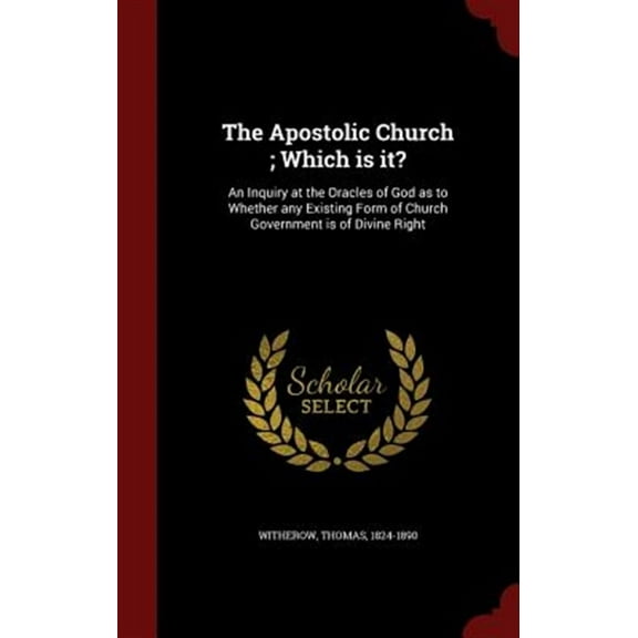The Apostolic Church; Which is it? (Hardcover)