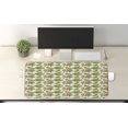 thumbnail image 2 of Exotic Computer Mouse Pad, Vivid Parrots on Floral Branches with Orchids and Philodendron, Rectangle Non-Slip Rubber Mousepad X-Large, 35" x 15" Gaming Size, Ivory and Multicolor, by Ambesonne, 2 of 2