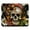 Multicolor 3, variant on PhooArto Comfortable Mouse Pad Sugar Skull Daisy Flowers Desktop Mousepad , 21 x 25 cm Mouse Mat, Non-Slip Rubber Base, Improves Speed and Precision