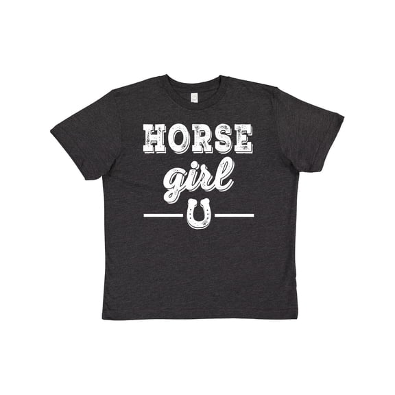 Inktastic Horse Girl Cowgirl Equestrian Youth T-Shirt