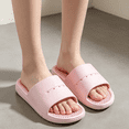 thumbnail image 5 of Willtoo Massage House Slides for Women, Non‑Slip Quick‑Dry Open Toe Slippers Textured Footbed Shower Sandals for Bathroom Indoor Home, 5 of 5