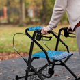 thumbnail image 4 of HELLHERO Butterfly Scales Rollator Walker Seat and Backrest Rollbar Covers Set & Seat & Back Covers for Outdoor Park Non-Slip Cover Gift Option, 4 of 7