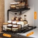 thumbnail image 2 of Organizador Bajo del Fregadero con Deslizamiento Ajustables, Estante Organizador de Fregadero Cocina y Baño Extraíble para Gabinete 2 Niveles, Cajón Deslizante Metal, Especieros para Cocina, 2 of 8