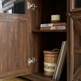 thumbnail image 6 of Aukfa 3 Doors Buffet Sideboard Cabinet,Bar Wine Cabinet for Entryway Living Room,Espresso, 6 of 7