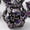 #Antique Silver /Purple mica, variant on Metal Dice for DND - Spire Sanctum Series - Polyhedral Dice Set for D&D, RPG and More - Balanced Rolls, Beautiful 7 Piece Set for Dungeons and Dragons (Silver Green Glitter)
