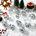 thumbnail image 3 of Garvee 30pcs Christmas Ball Ornaments, 2.36" Shatterproof Xmas Tree Decorations for Party Holiday, 3 of 5