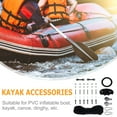 thumbnail image 4 of TAILTOSS Kayak Anchor Trolley System Black 1 Set 3.5x1.8in, 4 of 10