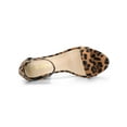 thumbnail image 4 of BLISSFUL STEP Chaussures pour Femmes en Faux Suède à Talon Épais Haut Plateforme à Bride à la Cheville Sandales à Bout Ouvert Léopard 9, 4 of 8