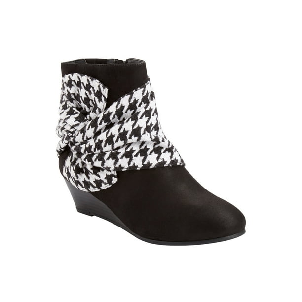 wide width bootie boots